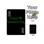  St. Patricks day  Playing Cards 54 (Mini)  Front - ClubQ