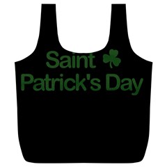  St  Patricks Day  Full Print Recycle Bags (l) 