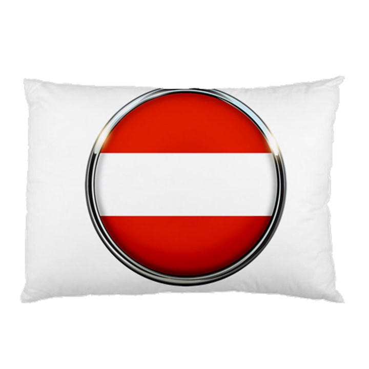 Austria Country Nation Flag Pillow Case