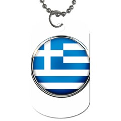 Greece Greek Europe Athens Dog Tag (two Sides) by Nexatart