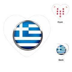 Greece Greek Europe Athens Playing Cards (heart)  by Nexatart