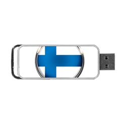 Finland Country Flag Countries Portable Usb Flash (two Sides)