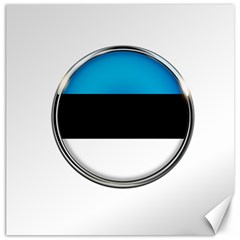 Estonia Country Flag Countries Canvas 20  X 20   by Nexatart