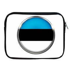 Estonia Country Flag Countries Apple Ipad 2/3/4 Zipper Cases by Nexatart