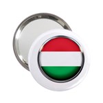 Hungary Flag Country Countries 2.25  Handbag Mirrors Front