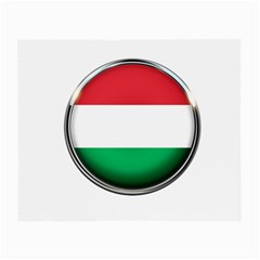 Hungary Flag Country Countries Small Glasses Cloth by Nexatart