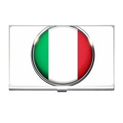 Italy Country Nation Flag Business Card Holders by Nexatart