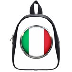 Italy Country Nation Flag School Bag (Small) Front