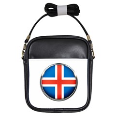 Iceland Flag Europe National Girls Sling Bags by Nexatart