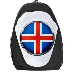Iceland Flag Europe National Backpack Bag by Nexatart