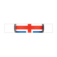 Iceland Flag Europe National Flano Scarf (mini) by Nexatart