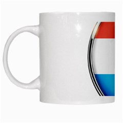 Luxembourg Nation Country Red White Mugs by Nexatart