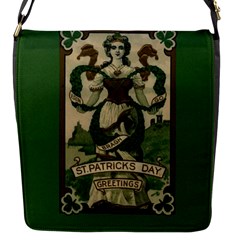  St  Patricks Day  Flap Messenger Bag (s) by Valentinaart