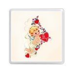 Cupid - Vintage Memory Card Reader (Square)  Front