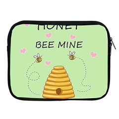 Bee Mine Valentines Day Apple Ipad 2/3/4 Zipper Cases by Valentinaart