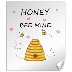 Bee Mine Valentines Day Canvas 20  X 24   by Valentinaart