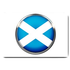 Scotland Nation Country Nationality Large Doormat  by Nexatart