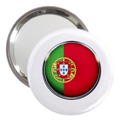 Portugal Flag Country Nation 3  Handbag Mirrors by Nexatart