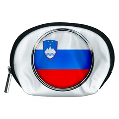 Slovenia Flag Mountains Country Accessory Pouches (medium)  by Nexatart