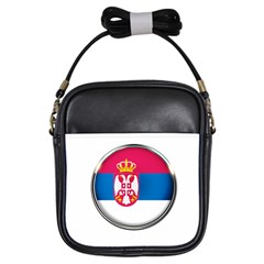 Serbia Flag Icon Europe National Girls Sling Bags by Nexatart