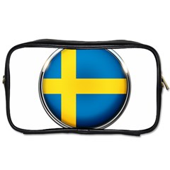 Sweden Flag Country Countries Toiletries Bags by Nexatart