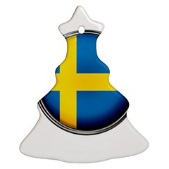 Sweden Flag Country Countries Ornament (christmas Tree)  by Nexatart