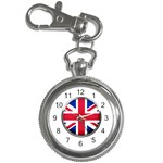 United Kingdom Country Nation Flag Key Chain Watches Front