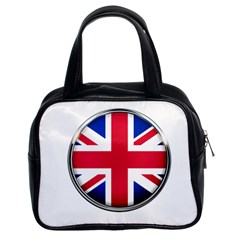 United Kingdom Country Nation Flag Classic Handbags (2 Sides) by Nexatart