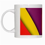 Background Abstract White Mugs Left