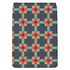 Squares Geometric Abstract Background Flap Covers (l)  by Nexatart