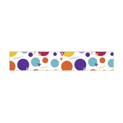 Background Polka Dot Flano Scarf (mini)