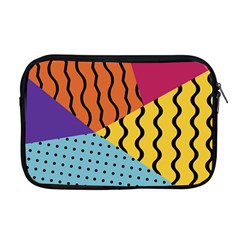 Background Abstract Memphis Apple Macbook Pro 17  Zipper Case by Nexatart