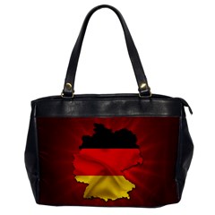 Germany Map Flag Country Red Flag Office Handbags by Nexatart