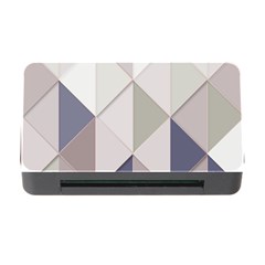 Background Geometric Triangle Memory Card Reader With Cf