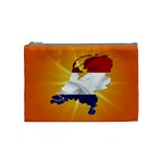 Holland Country Nation Netherlands Flag Cosmetic Bag (Medium)  Front