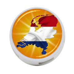 Holland Country Nation Netherlands Flag 4-port Usb Hub (one Side) by Nexatart