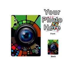 Lens Photography Colorful Desktop Playing Cards 54 (mini)  by Nexatart