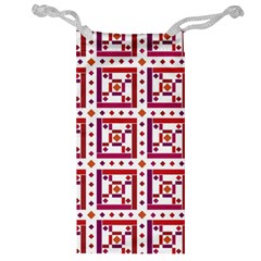 Background Abstract Square Jewelry Bag