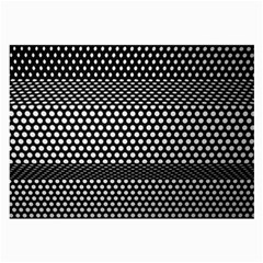 Holes Sheet Grid Metal Large Glasses Cloth (2-side)