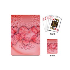 Heart Love Friendly Pattern Playing Cards (mini)  by Nexatart