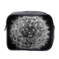 Dandelion Fibonacci Abstract Flower Mini Toiletries Bag 2-side by Nexatart