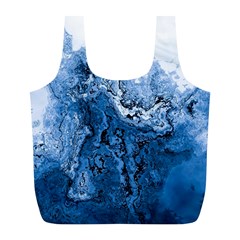 Water Nature Background Abstract Full Print Recycle Bags (l) 