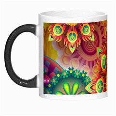 Colorful Abstract Background Colorful Morph Mugs