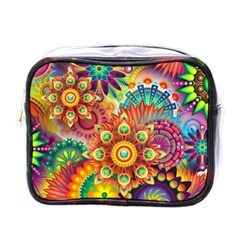 Colorful Abstract Background Colorful Mini Toiletries Bags