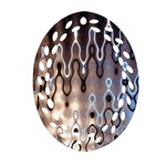 Wallpaper Steel Industry Ornament (Oval Filigree) Front