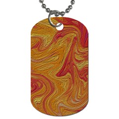 Texture Pattern Abstract Art Dog Tag (Two Sides)