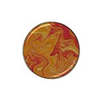 Texture Pattern Abstract Art Hat Clip Ball Marker (4 pack) Front