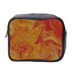 Texture Pattern Abstract Art Mini Toiletries Bag 2-Side