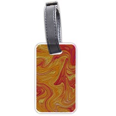 Texture Pattern Abstract Art Luggage Tags (One Side) 