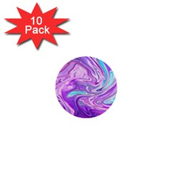 Abstract Art Texture Form Pattern 1  Mini Buttons (10 Pack) 